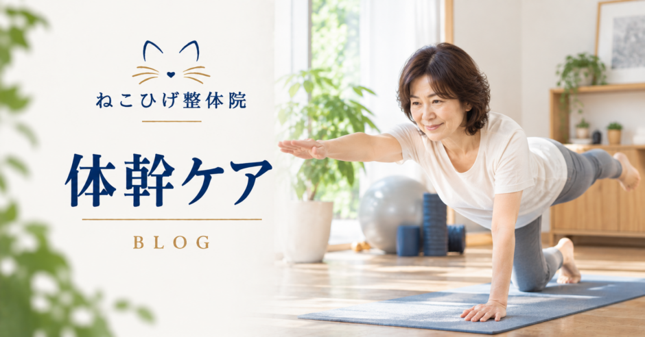 ねこひげ整体院 体幹ケアブログ